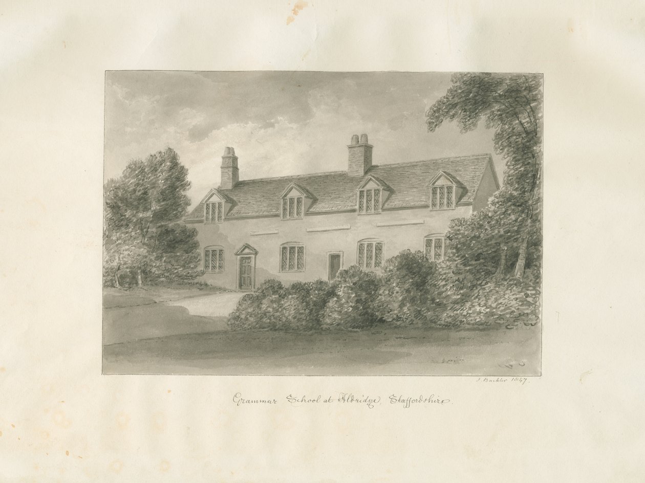 Aldridge Grammar School von John Buckler