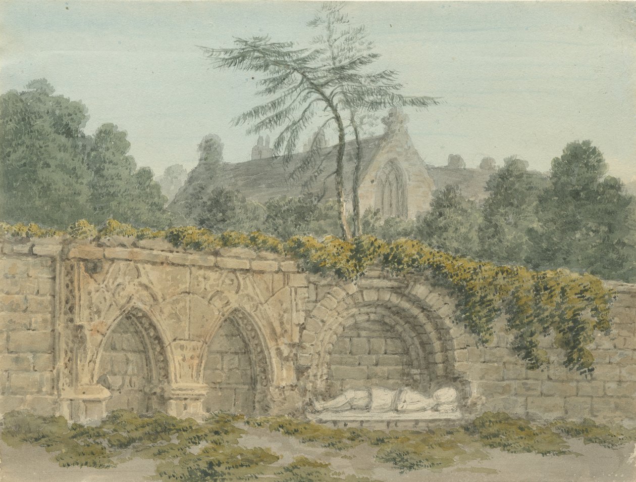 Burton-upon-Trent - Abtei von John Buckler