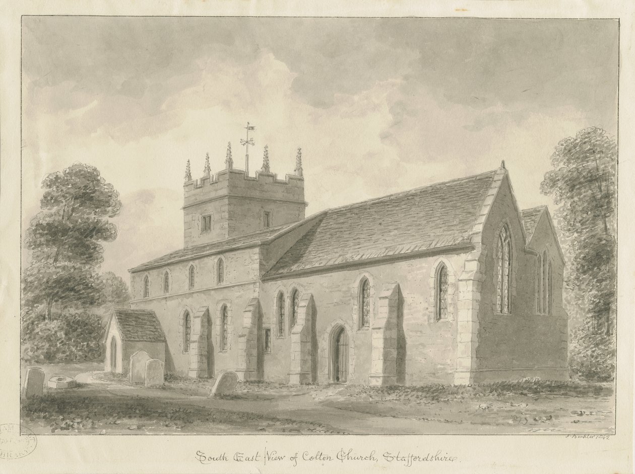 Colton Kirche von John Buckler