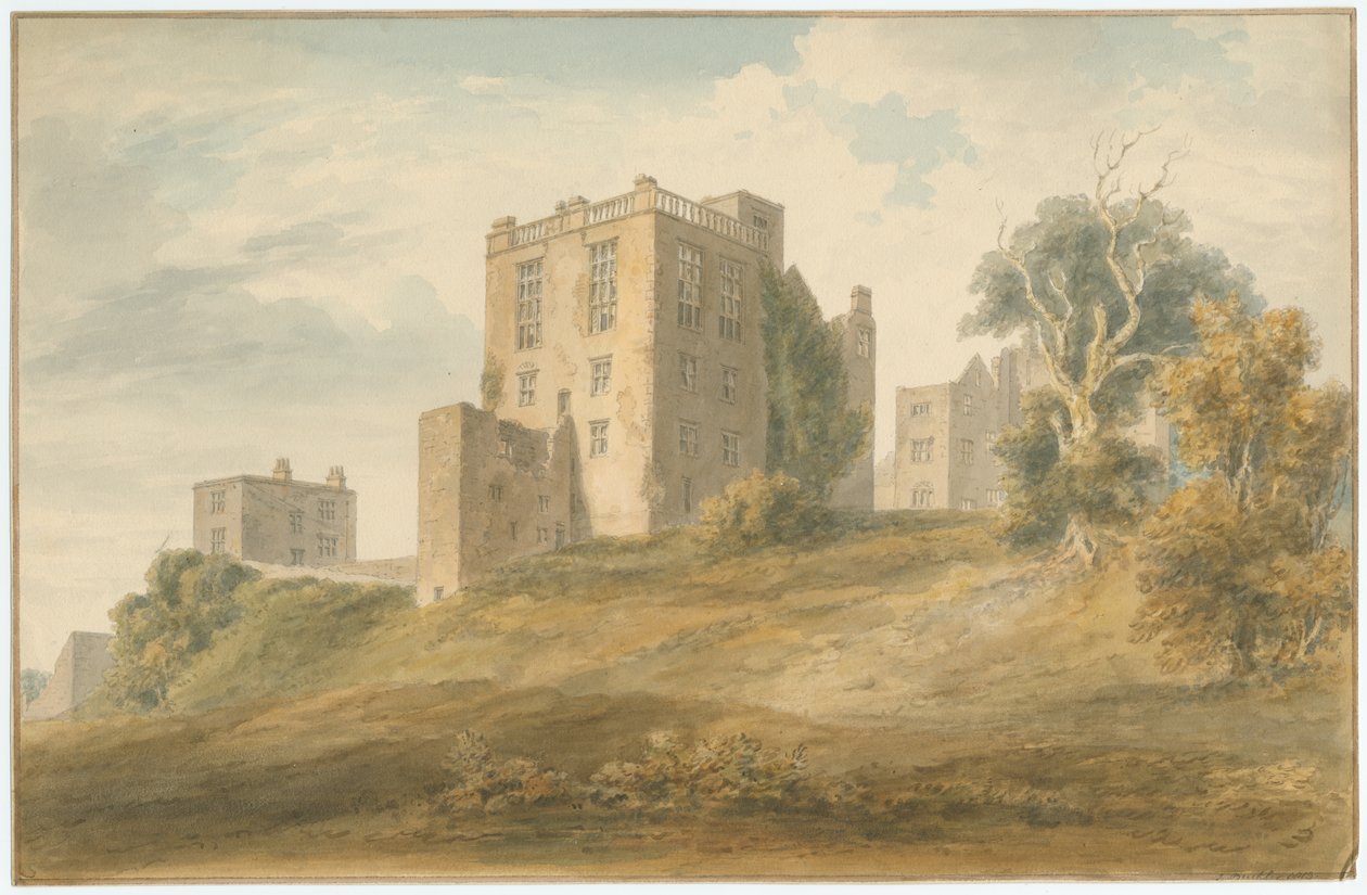 Derbyshire - Hardwick Hall [Alt] - Überreste von John Buckler