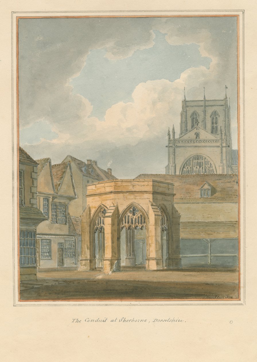 Dorset - Sherbourne - Der Conduit von John Buckler
