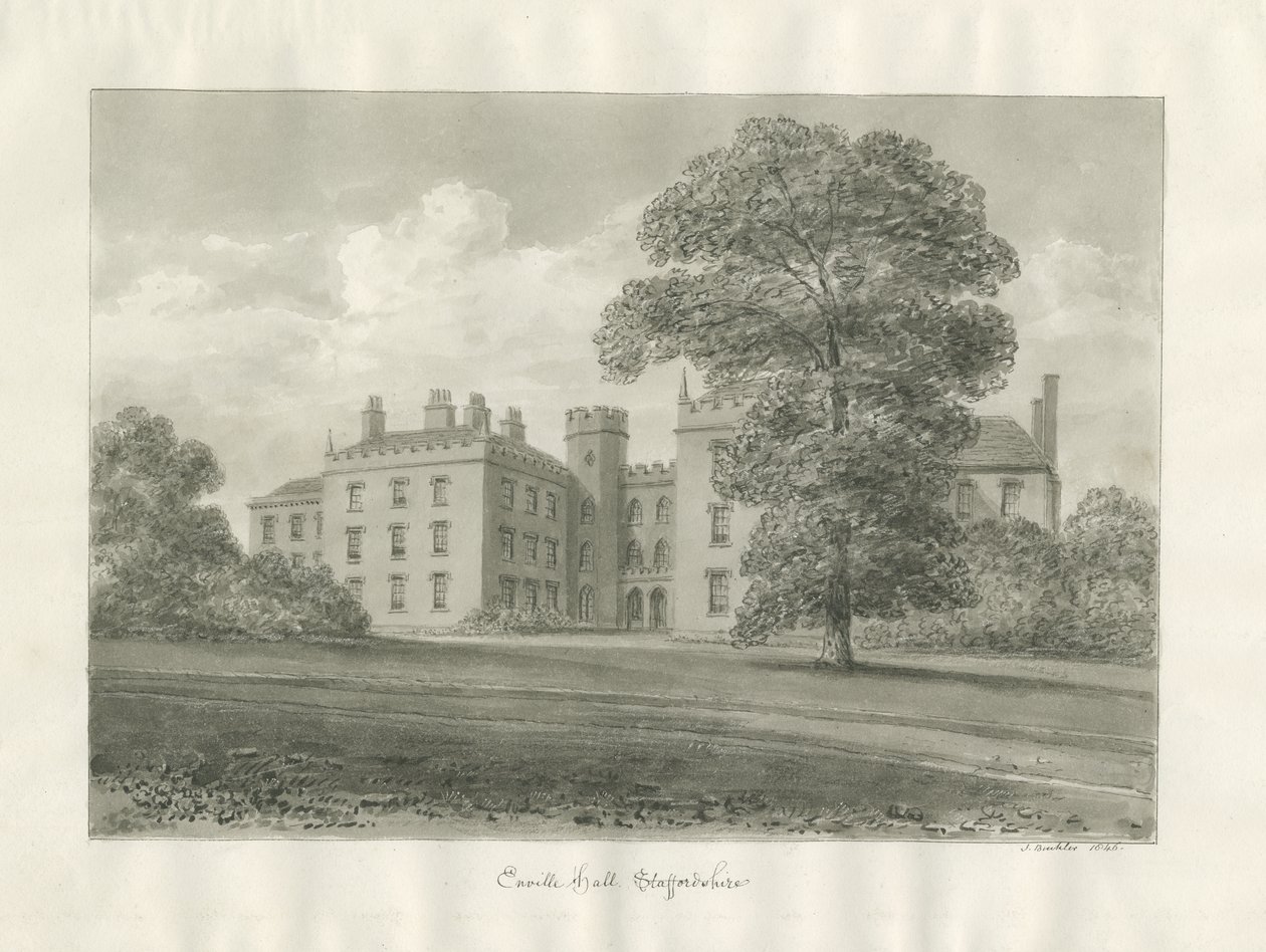 Enville Hall von John Buckler