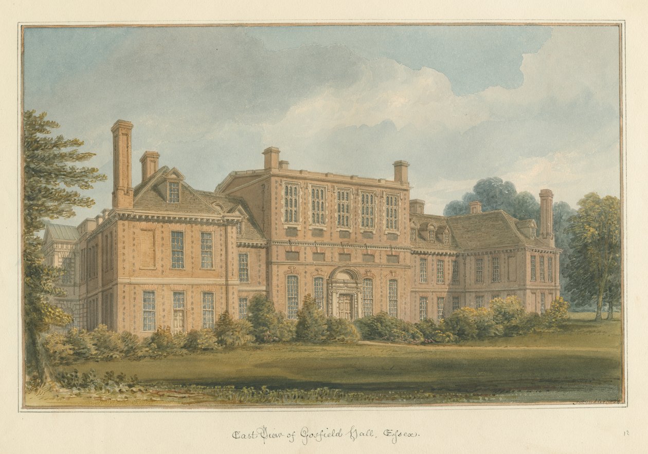 Gosfield Hall von John Buckler