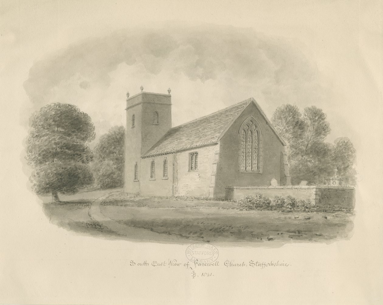 Farewell Kirche von John Buckler