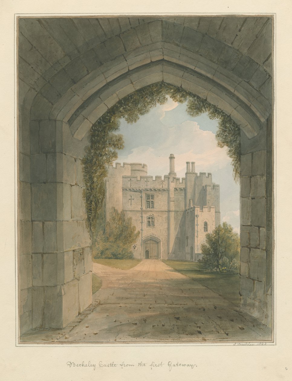 Berkeley Schloss von John Buckler