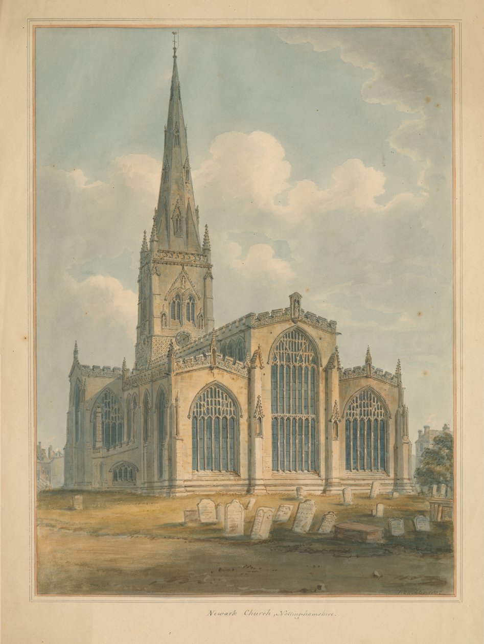 Newark Kirche von John Buckler