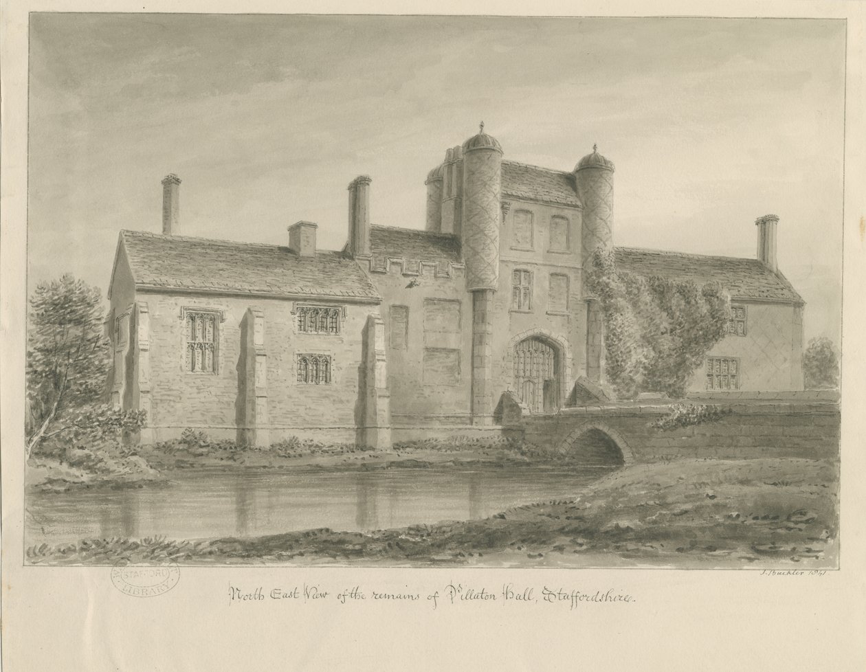 Pillaton Hall von John Buckler