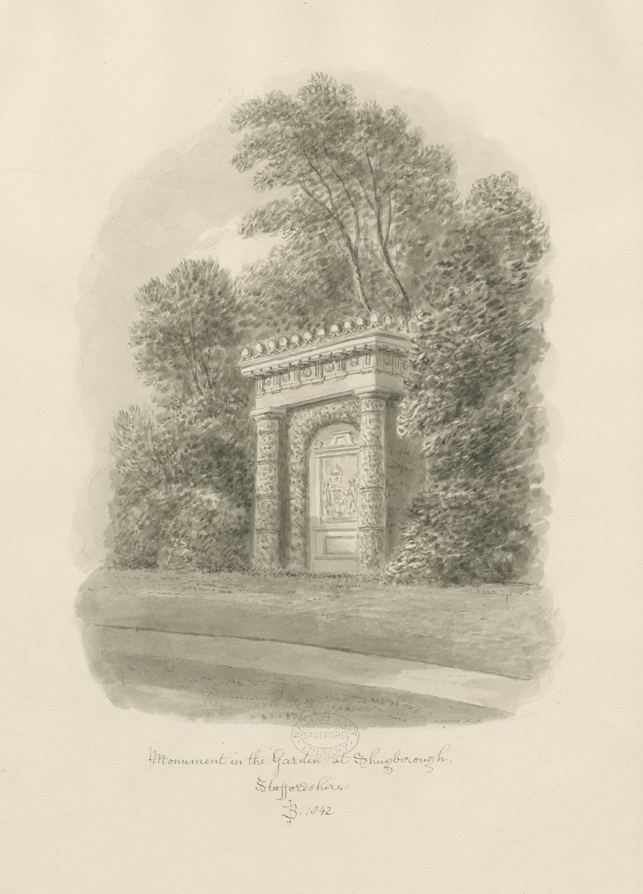 Shugborough - Denkmal von John Buckler