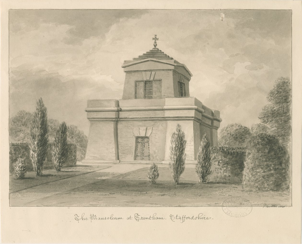 Trentham - Das Mausoleum von John Buckler