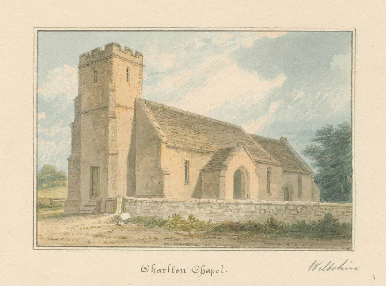 Wiltshire - Charlton Kapelle, 1817 von John Buckler