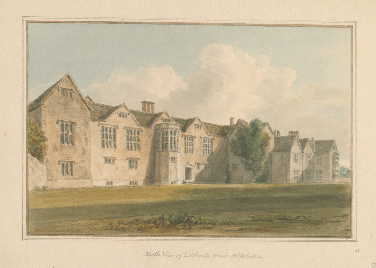 Wiltshire - Littlecote House von John Buckler