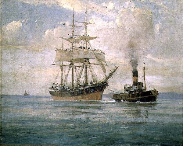Der Schlepper von John Burgess