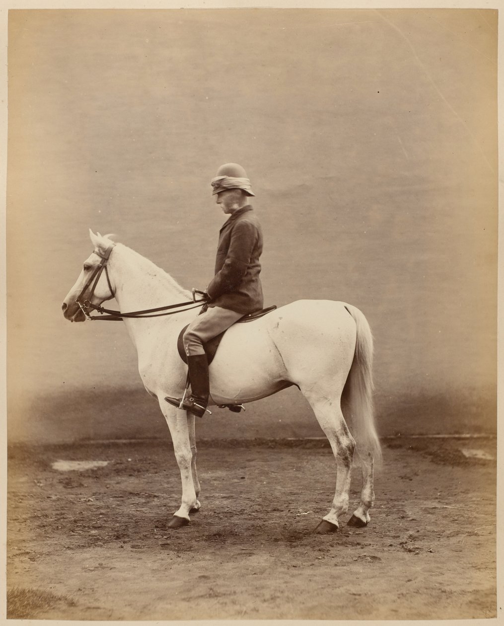 General Roberts auf Vonolel, ca. 1881 von John Burke