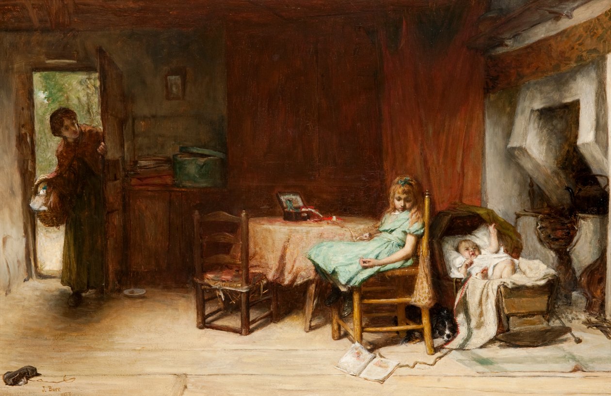 Die sorglose Krankenschwester von John Burr