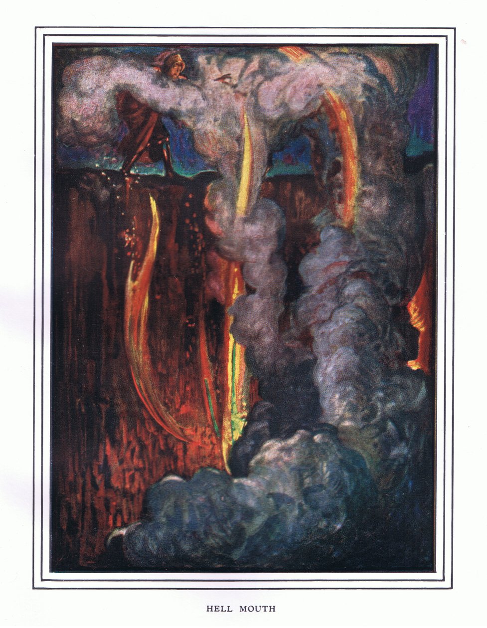 Höllenschlund von John Byam Liston Shaw