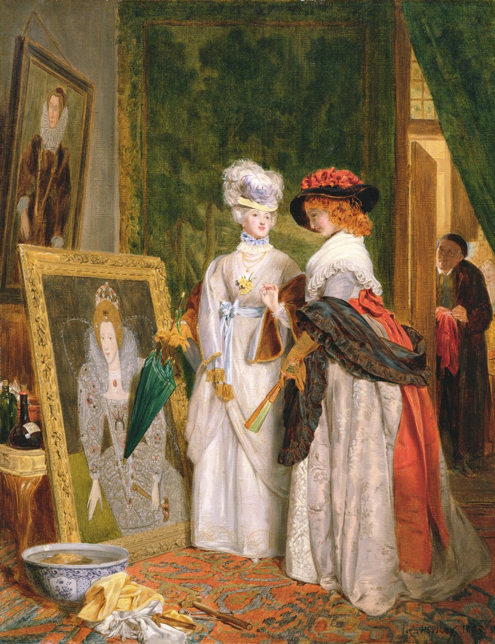Kritiker der Kostüme, Moden ändern sich von John Callcott Horsley
