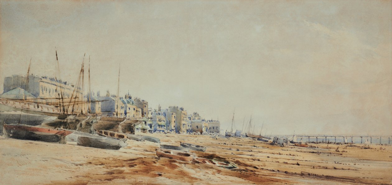 Küstenszene von John Callow