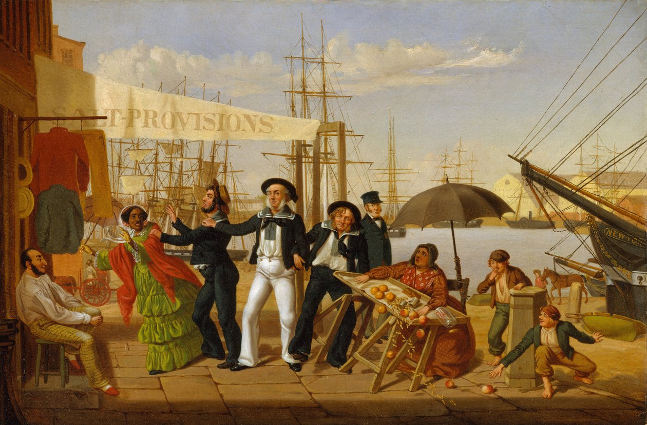 Nach einer langen Kreuzfahrt, 1857 von John Carlin