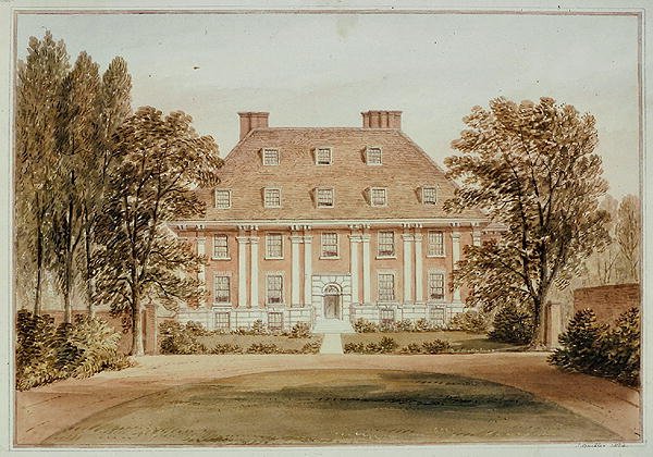 Balmes House, Middlesex von John Chessell Buckler