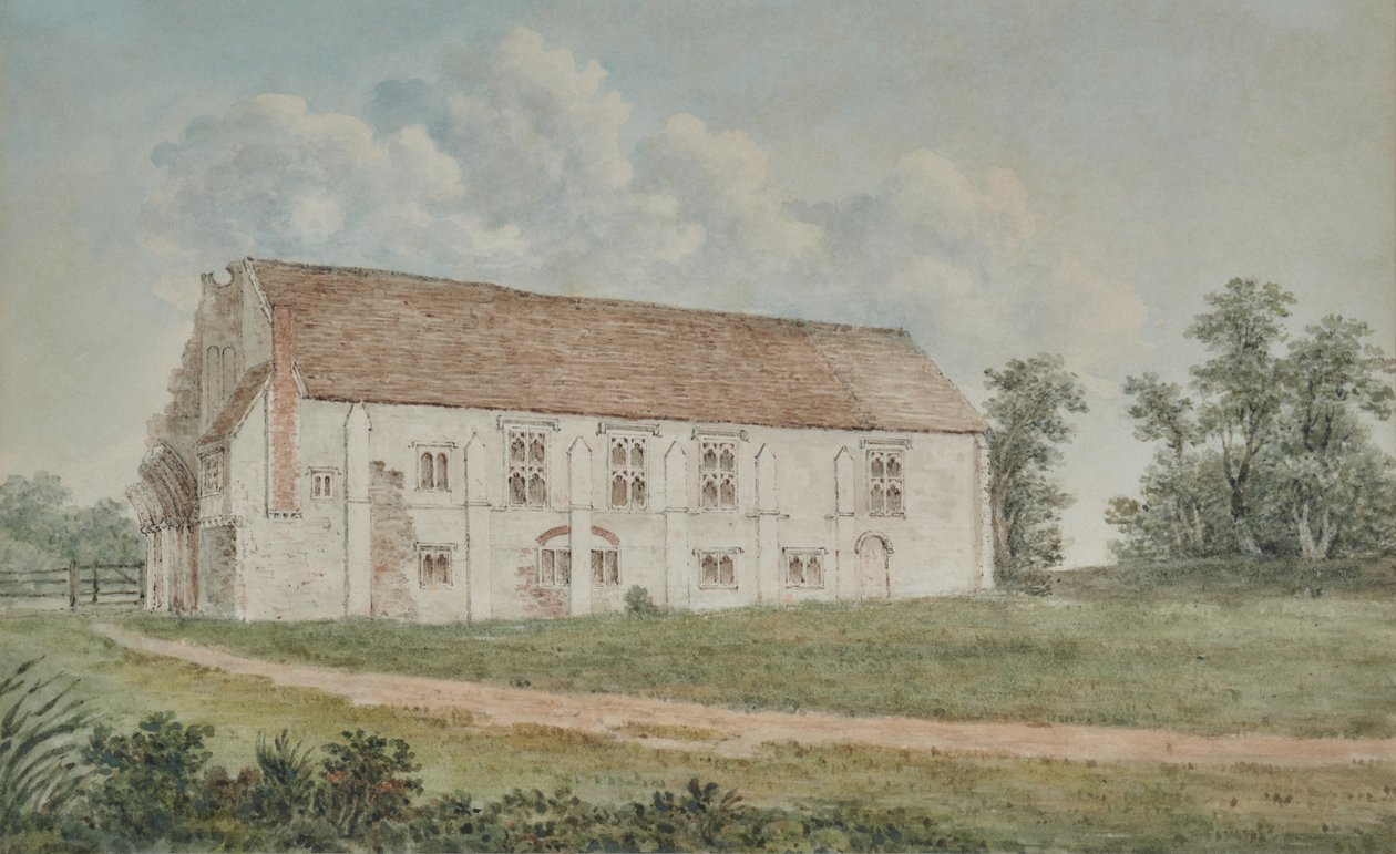 Kloster Horton Priory von John Chessell Buckler