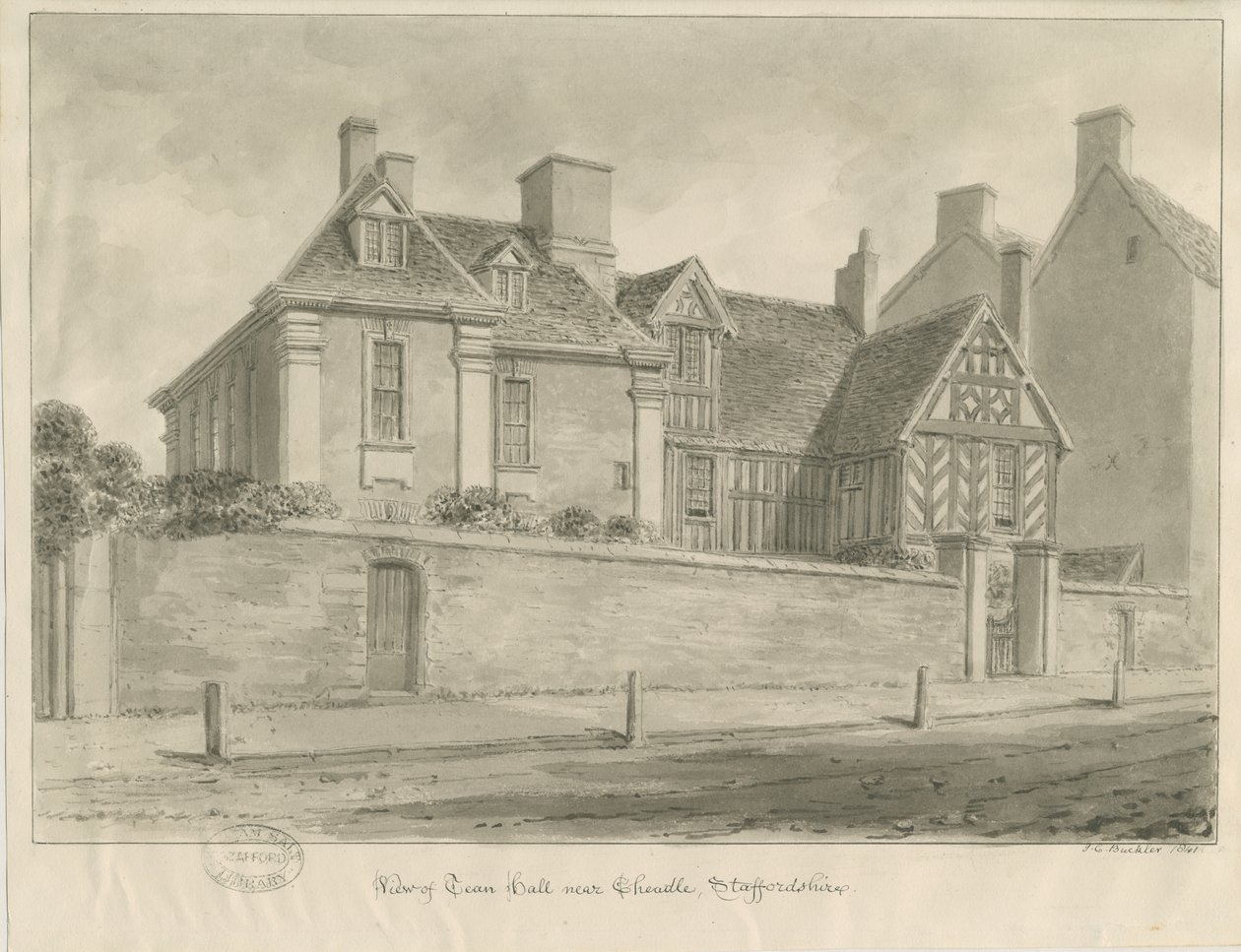 Tean Hall von John Chessell Buckler