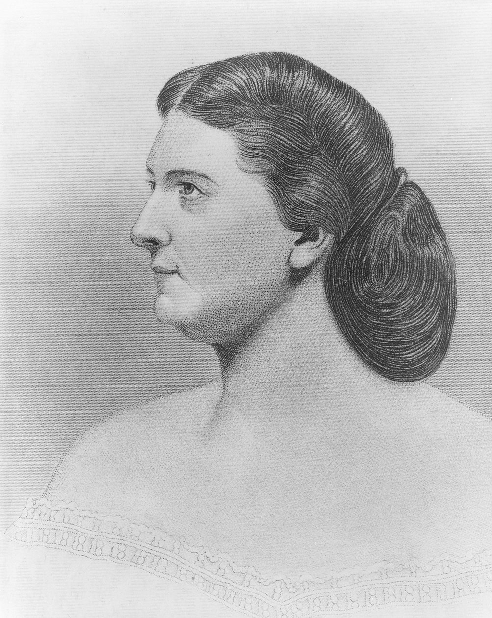 Harriet Lane, ca. 1860 von John Chester Buttre