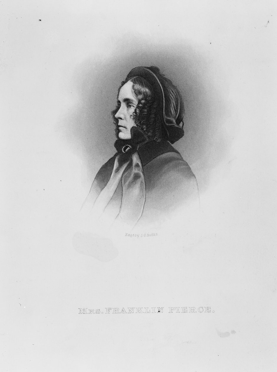 Mrs. Franklin Pierce, um 1886 von John Chester Buttre