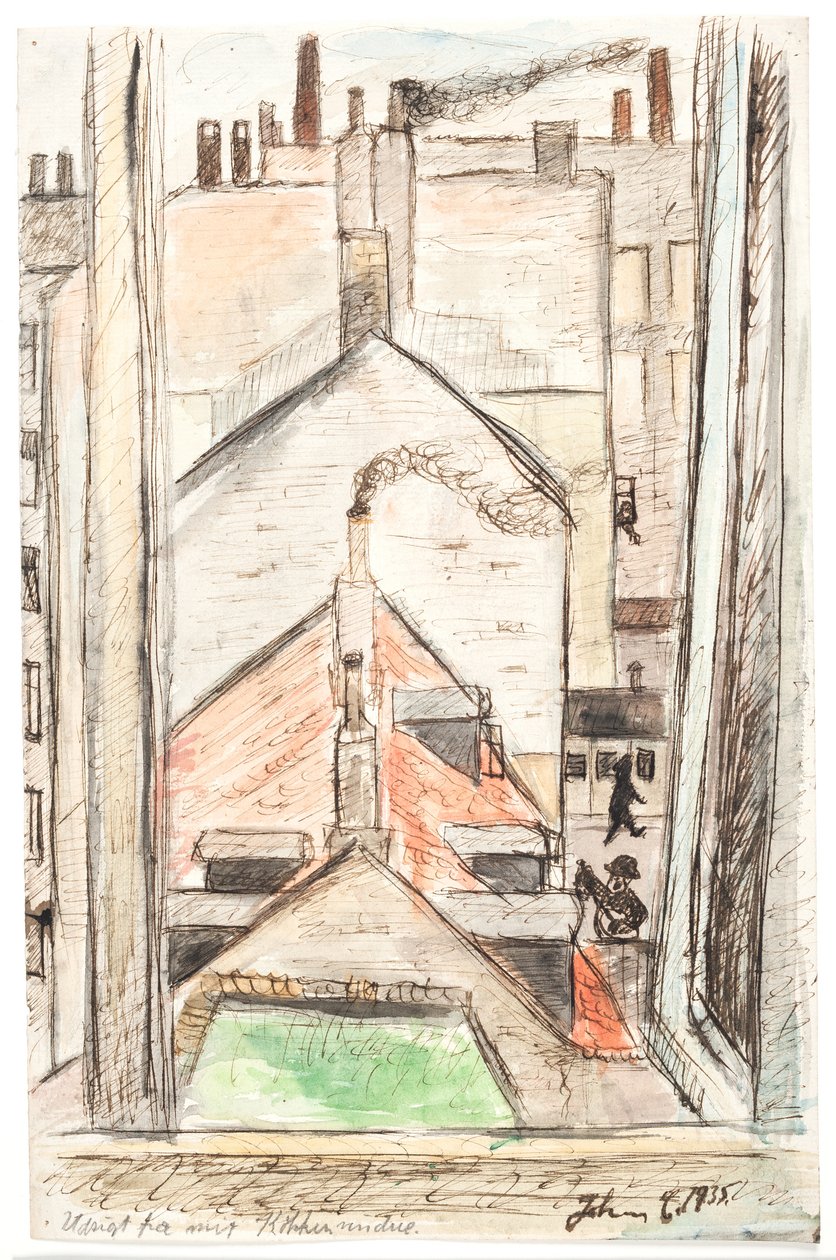 Aussicht aus meinem Küchenfenster von John Christensen
