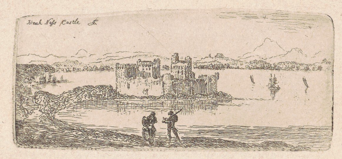 Blackness Castle von John Clerk, of Eldin