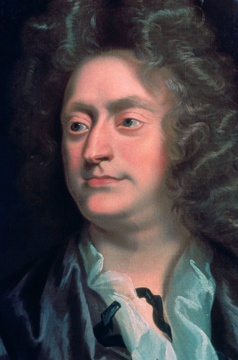 Henry Purcell (Detail), 1695 von John Closterman