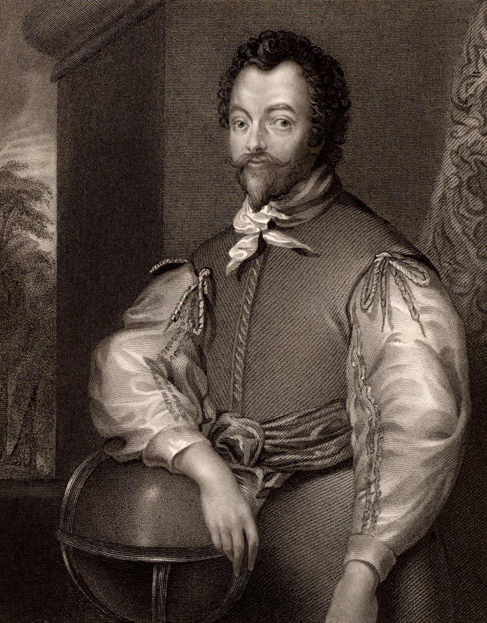 Porträt von Francis Drake von John Cochran