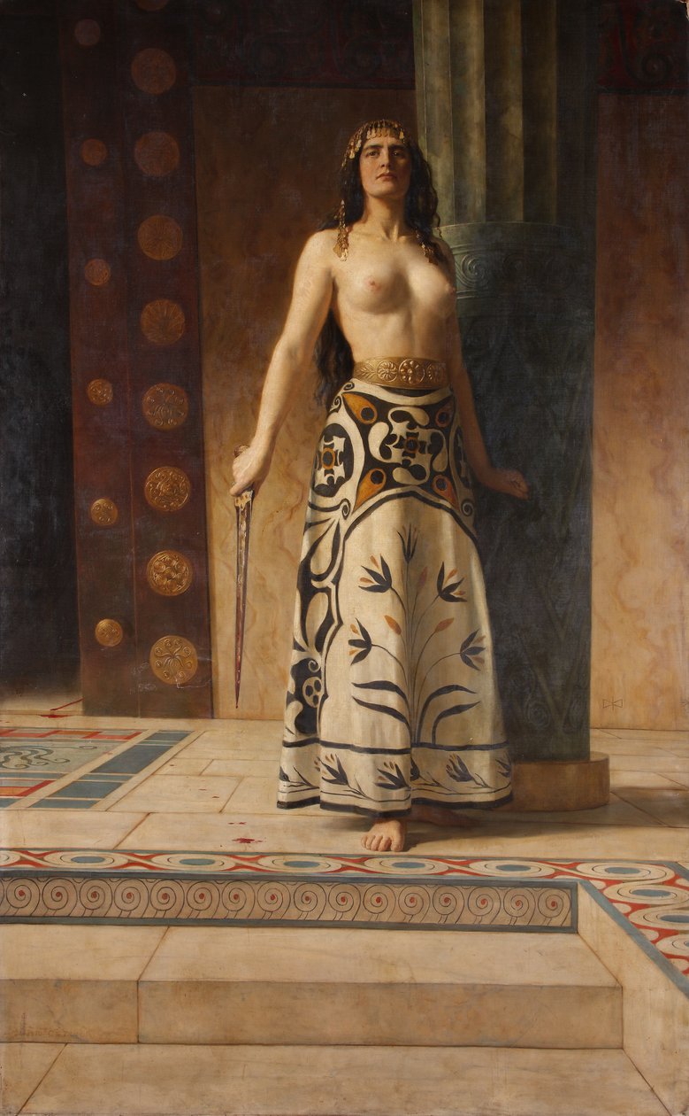 Klytaimnestra, ca. 1914 von John Collier