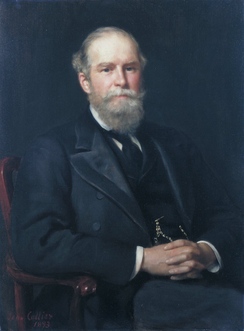 Sir John Lubbock, um 1875-1913 von John Collier