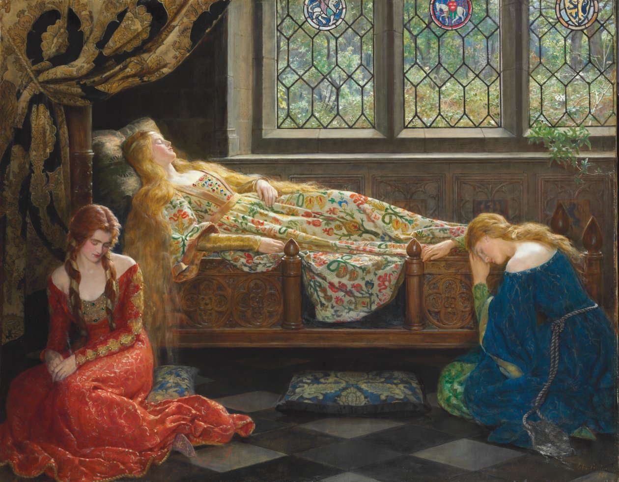 Dornröschen von John Collier