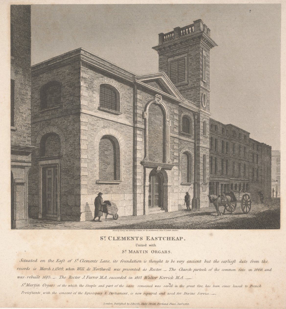 St. Clements Eastcheap von John Coney