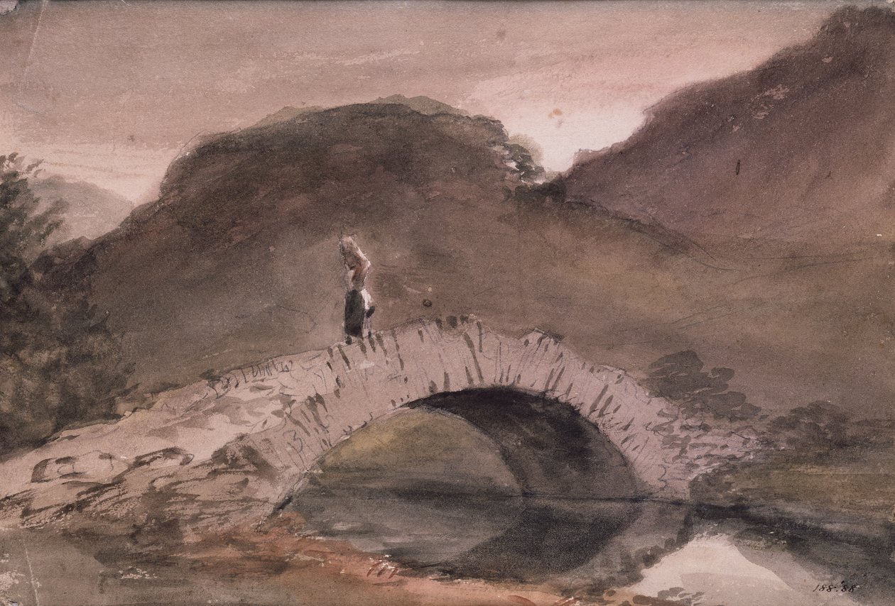 Eine Brücke in Borrowdale von John Constable