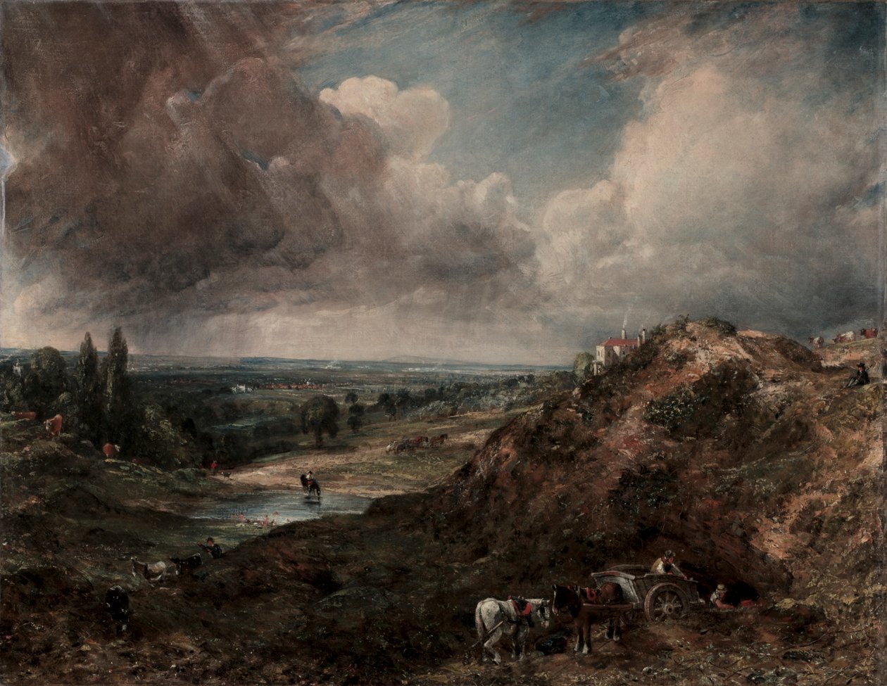 Branch Hill Pond, Hampstead, 1828 von John Constable