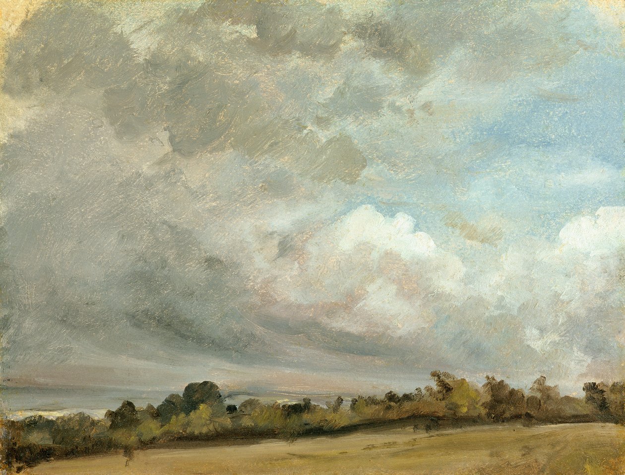 Wolkenstudie von John Constable