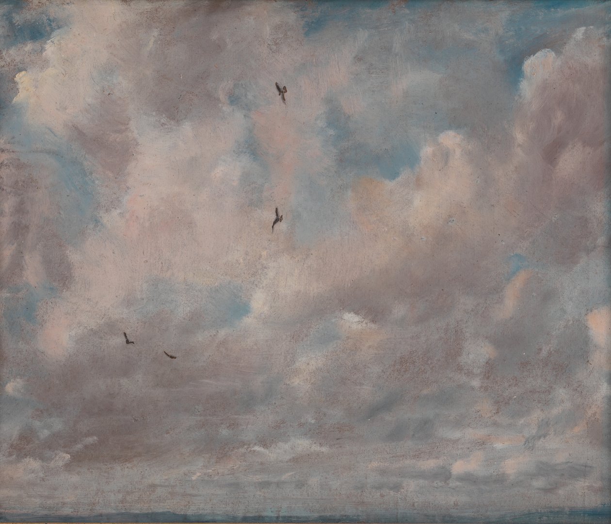 Wolkenstudie, 1821 von John Constable