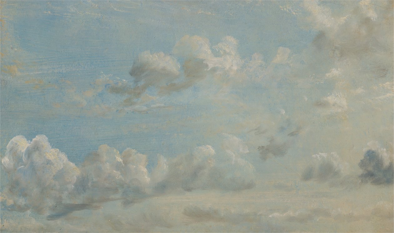 Wolkenstudie, 1822 von John Constable