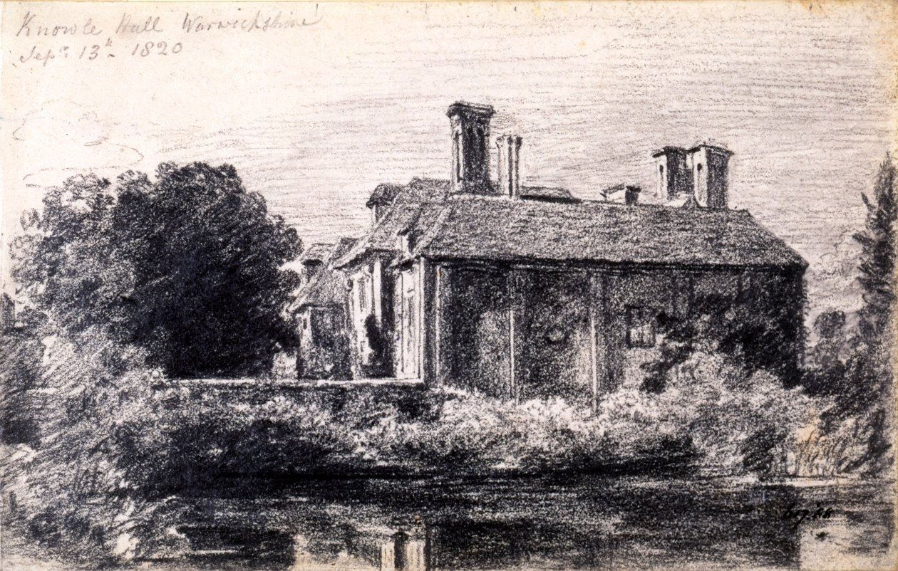 Knowle Hall, 1820 von John Constable