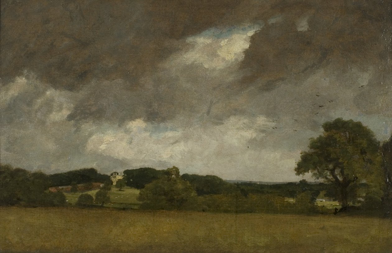 Malvern Hall von Südwesten von John Constable