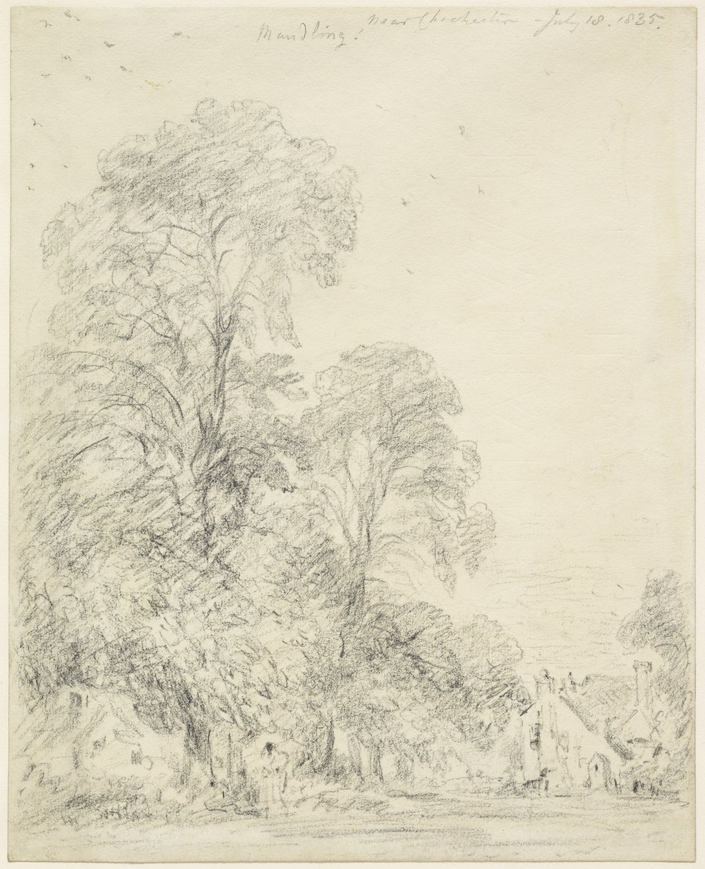 Maudlin, nahe Chichester, 18. Juli 1835 von John Constable