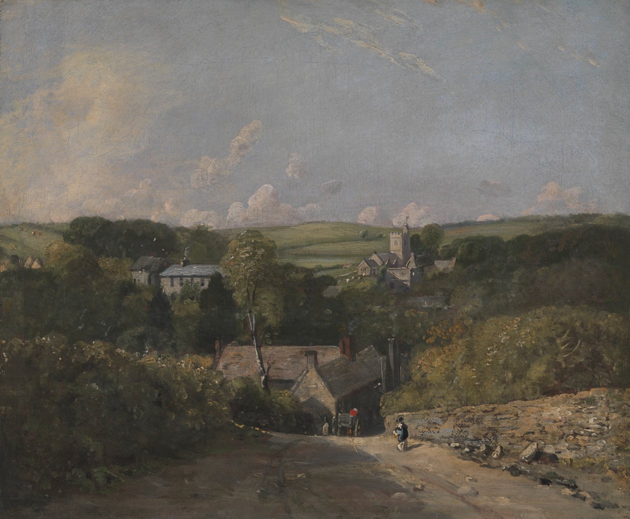 Dorf Osmington von John Constable