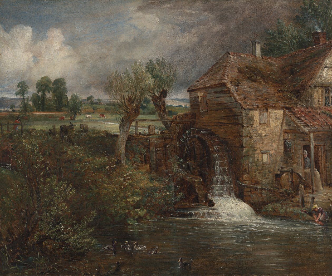 Parham-Mühle, Gillingham von John Constable