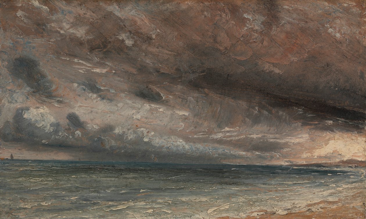 Stürmische See, Brighton von John Constable