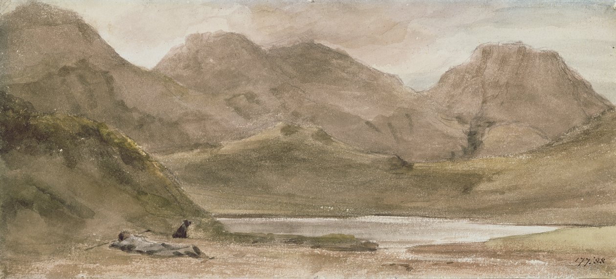 Sty Head Tarn, 12. Oktober 1800 von John Constable
