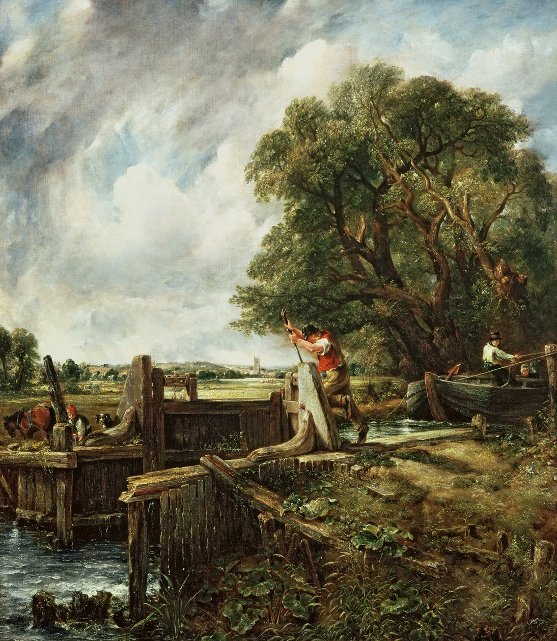 Die Schleuse von John Constable