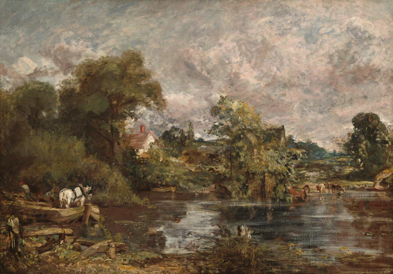 Das weiße Pferd, 1818-1819 von John Constable