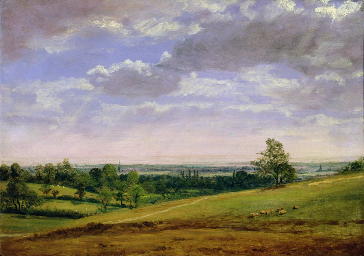 Blick vom Highgate Hill von John Constable